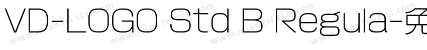 VD-LOGO Std B Regula字体转换